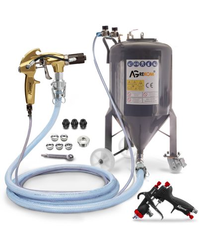 Przemysłowy agregat tynkarski 110 litrów