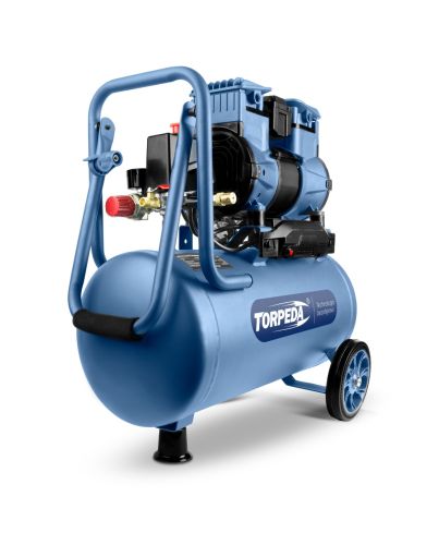 Kompresor bezolejowy TORPEDA 1,48 kW 24 litry