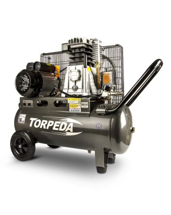 Kompresor olejowy Torpeda 3kW 50 litrów na kole pasowym