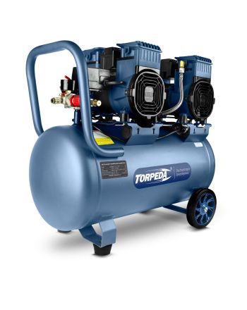 Kompresor bezolejowy TORPEDA 2,96 kW 50 litrów