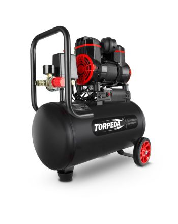 Kompresor bezolejowy TORPEDA 0,9 kW 20 litrów