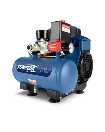 Kompresor bezolejowy TORPEDA 1,18 kW 3 litry
