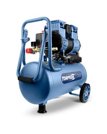 Kompresor bezolejowy TORPEDA 1,48 kW 24 litry